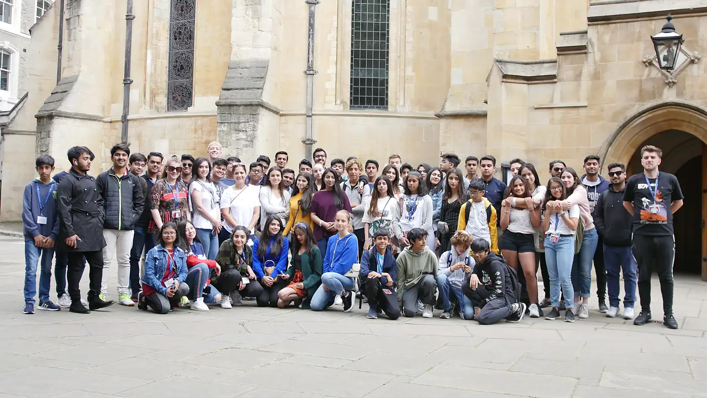 Group photo in Oxford