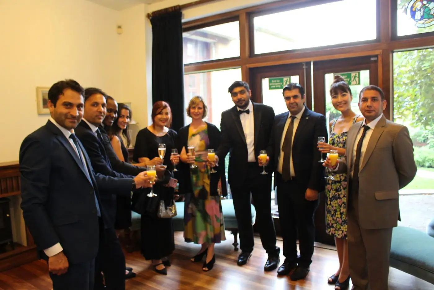 An evening reception
