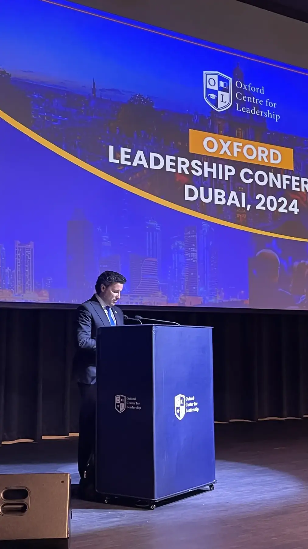 Opening address at the Oxford Leadership Conference