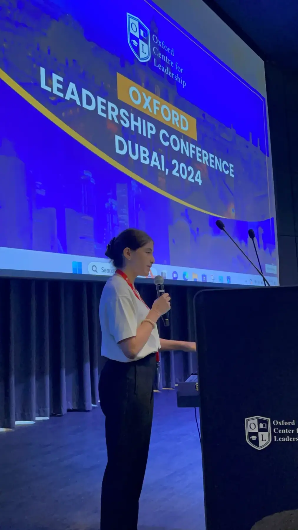 A keynote session
