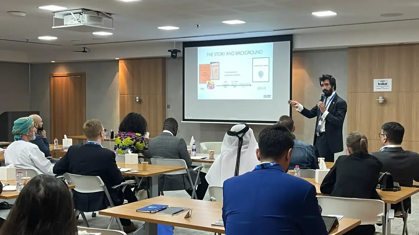 A leadership workshop