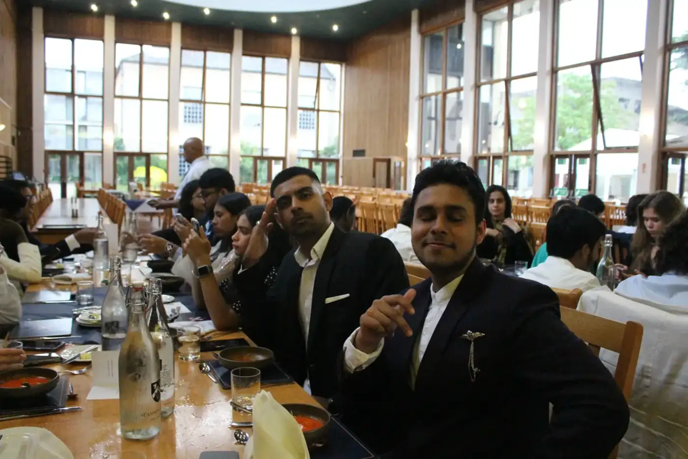Participants at Formal Hall