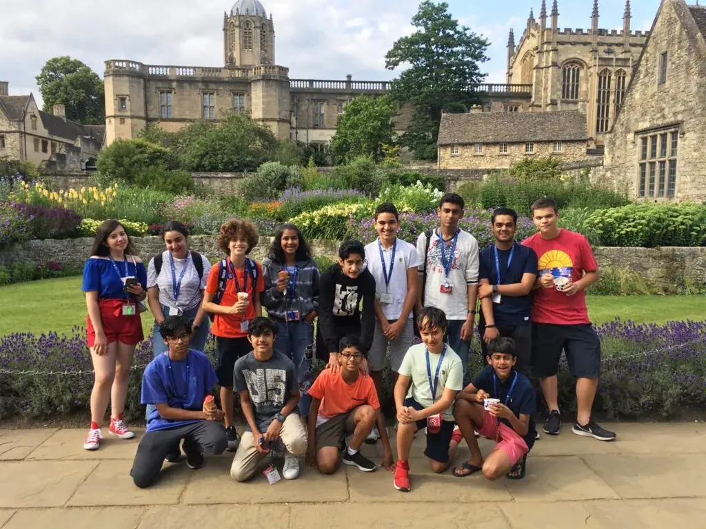 Students on the Oxford Summer Programme